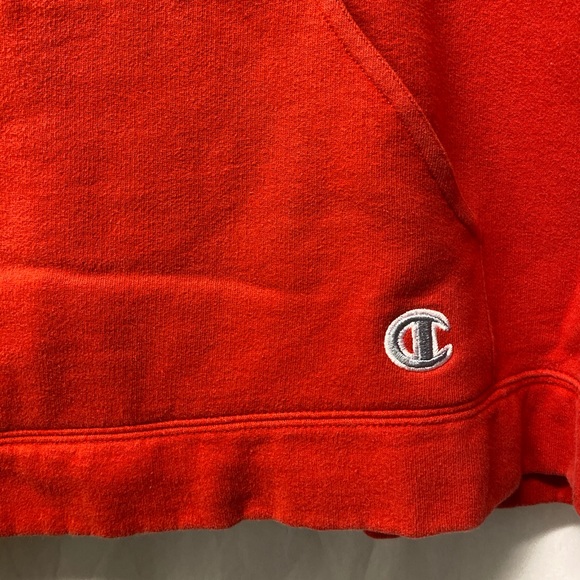 Red Champion V-neck Sweater - Picture 2 of 4